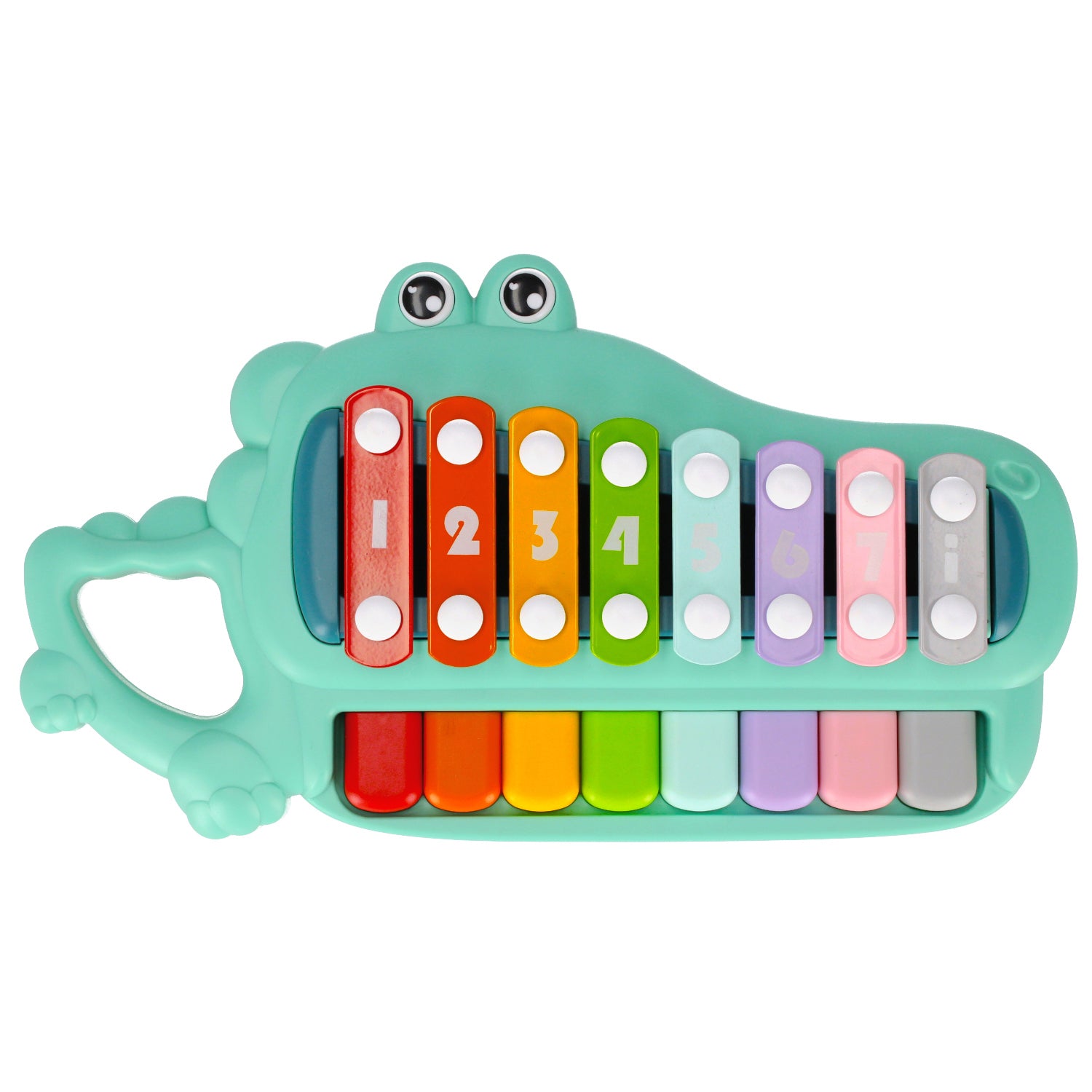 Pianinko Krokodylek 2w1